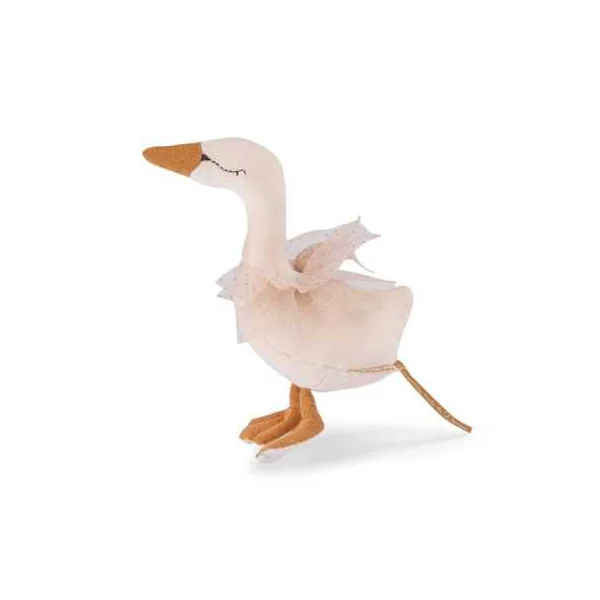Cygne hochet crème La petite école de danse - Moulin Roty