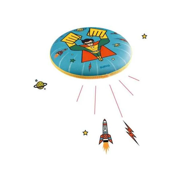 Disque à lancer Flying Héros - Djeco