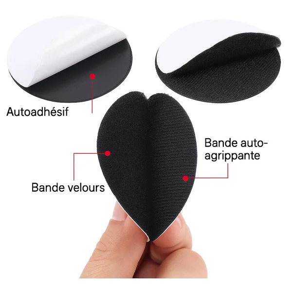 Disques Velcro autocollants – fixation de coussins d'intérieur & d'extérieur