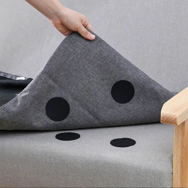 Disques Velcro autocollants – fixation de coussins d'intérieur & d'extérieur