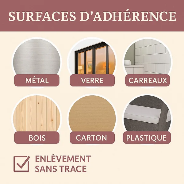 Disques Velcro autocollants – fixation de coussins d'intérieur & d'extérieur