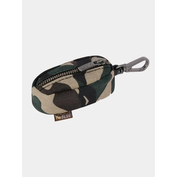 Distributeur sacs à crottes pour chien en tissu - Camouflage