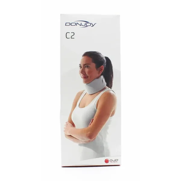 Donjoy Collier Cervical C2 Taille 4 Gris H9,5cm