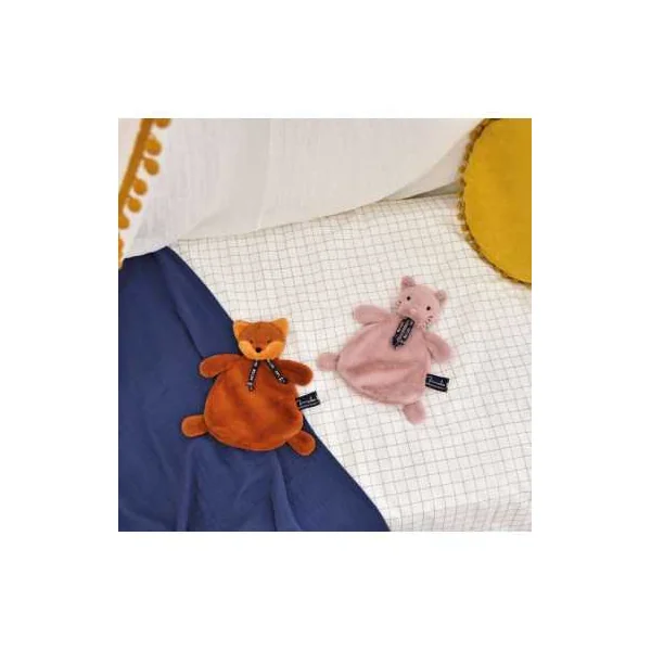 Doudou fauve renard Dorlotin - Maïlou Tradition