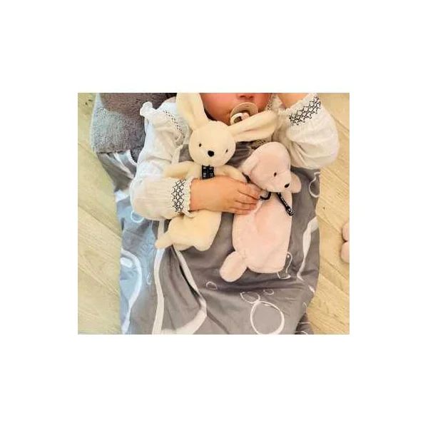 Doudou ivoire lapin Dorlotin - Maïlou Tradition