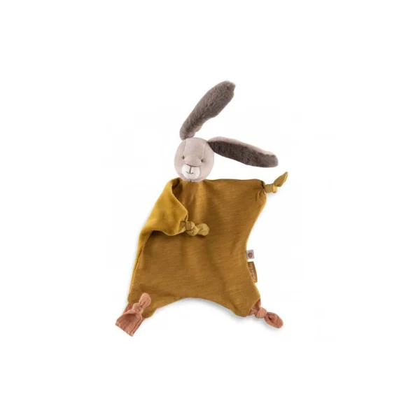 Doudou Lapin ocre Trois Petits Lapins - Moulin Roty