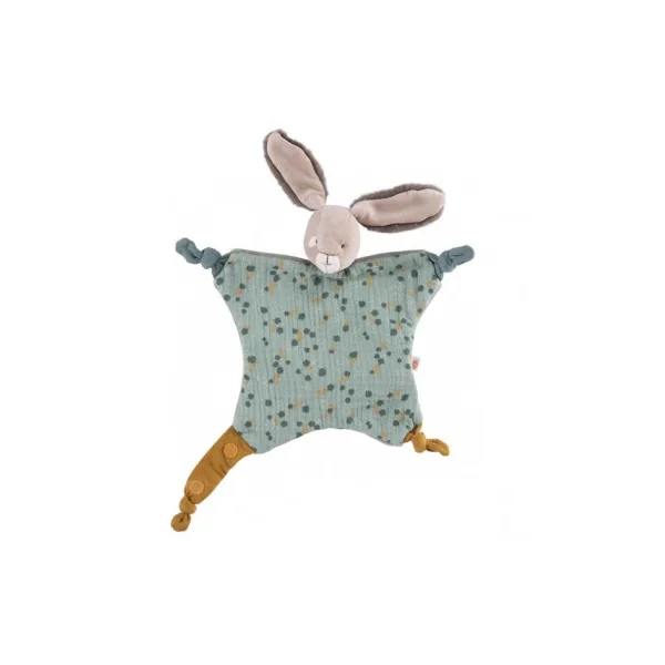Doudou Lapin sauge Trois Petits Lapins - Moulin Roty