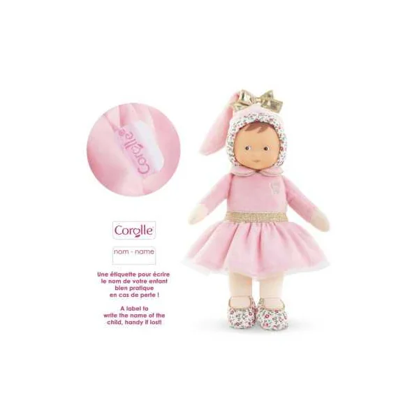 Doudou Miss Ballerine Rose Grenadine - Corolle