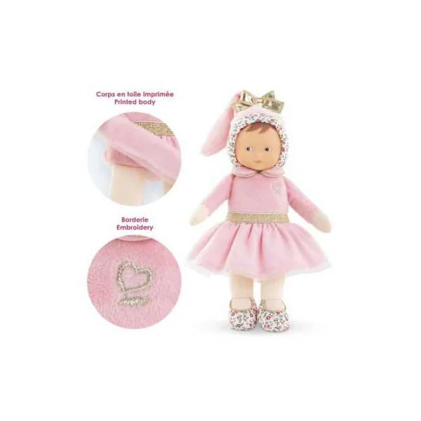 Doudou Miss Ballerine Rose Grenadine - Corolle
