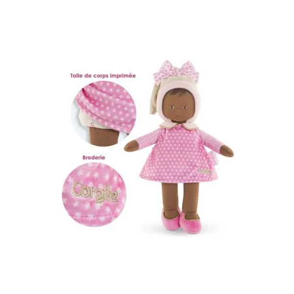 Doudou miss rose rêve d'étoiles - Corolle