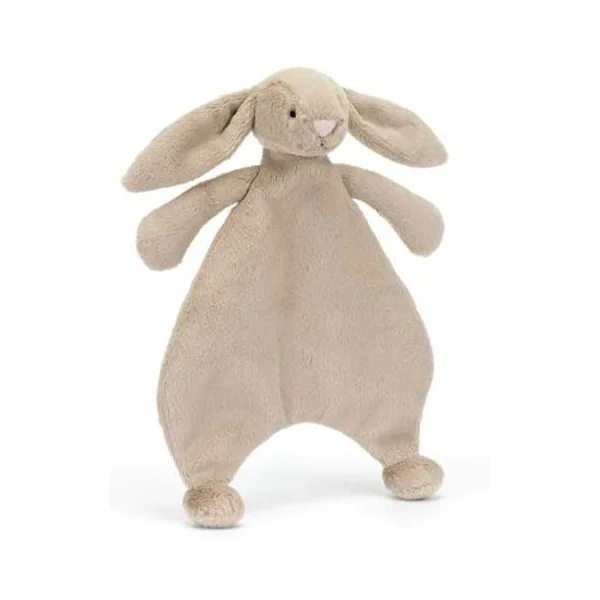 Doudou plat Lapin beige - Jellycat