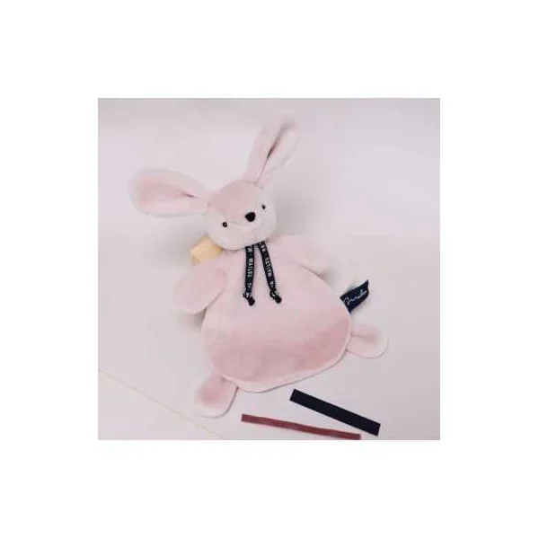 Doudou rosée lapin Dorlotin - Maïlou Tradition