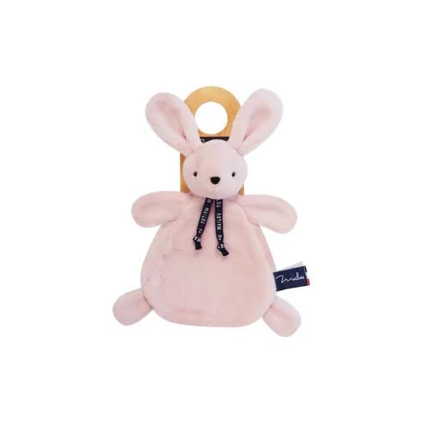 Doudou rosée lapin Dorlotin - Maïlou Tradition