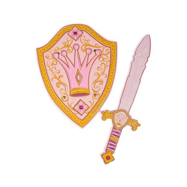 Epée de princesse rose en mousse - Great Pretenders