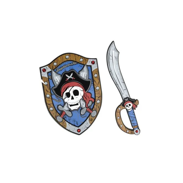Epée pirate Captaine Skully en mousse - Great Pretenders
