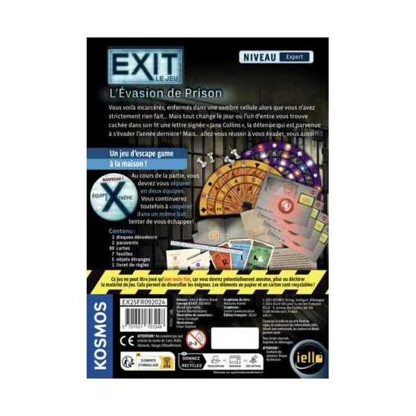 EXIT L'Évasion de Prison