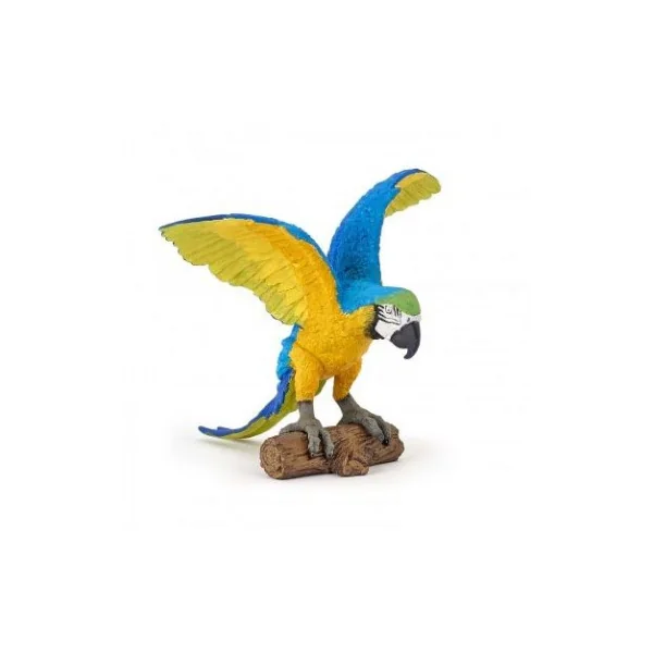 Figurine perroquet ara bleu - Papo