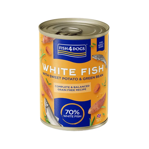 Fish4Dogs Finest Complete Wetfood - Poisson Blanc