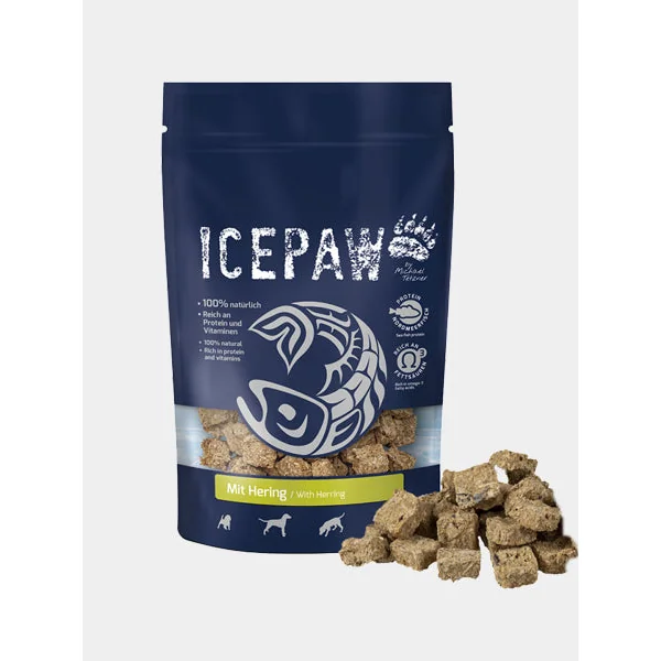 Friandises de récompense pour chien - Poisson blanc et Hareng - Icepaw
