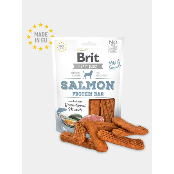 Friandises pour chien Jerky Snack - Saumon 🐟 - Brit