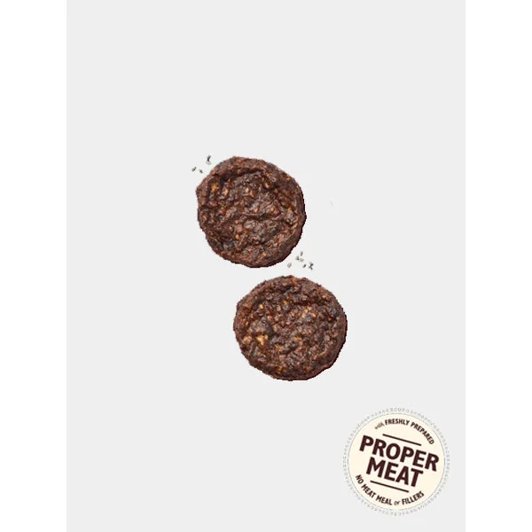 Friandises sans céréales pour chien - Mini burgers au bœuf