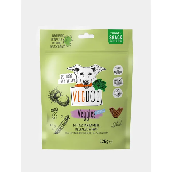 Friandises Vegan pour chien - Renfort du pelage - Vegdog