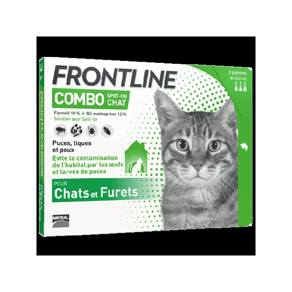 FRONTLINE CHAT COMBO 6 PIPETTES