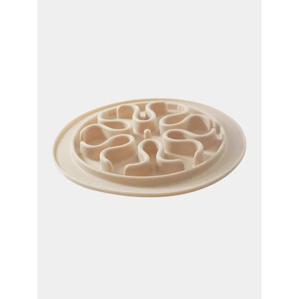 Gamelle anti-glouton pour chat - sable