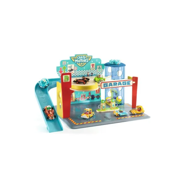 Garage Crazy Motors - Djeco
