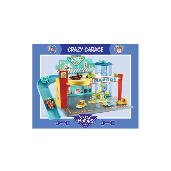 Garage Crazy Motors - Djeco