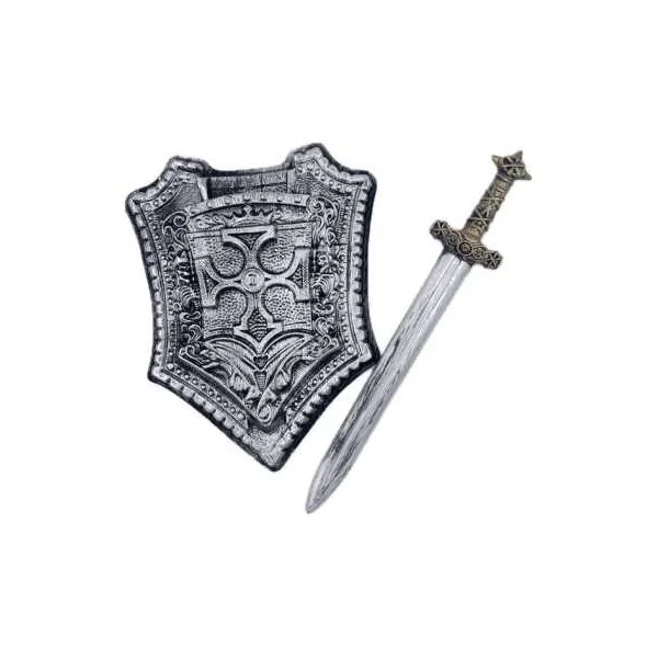 Glaive et bouclier de chevalier - Labay