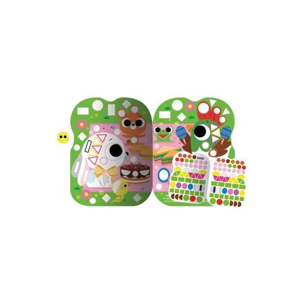 Gommettes formes Coucou l'aventure de petit lapin - Auzou