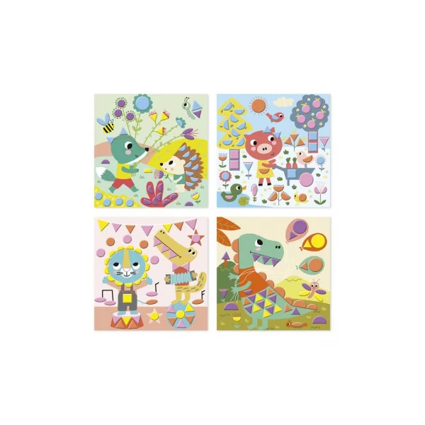 Gommettes géométriques 3 ans - Janod