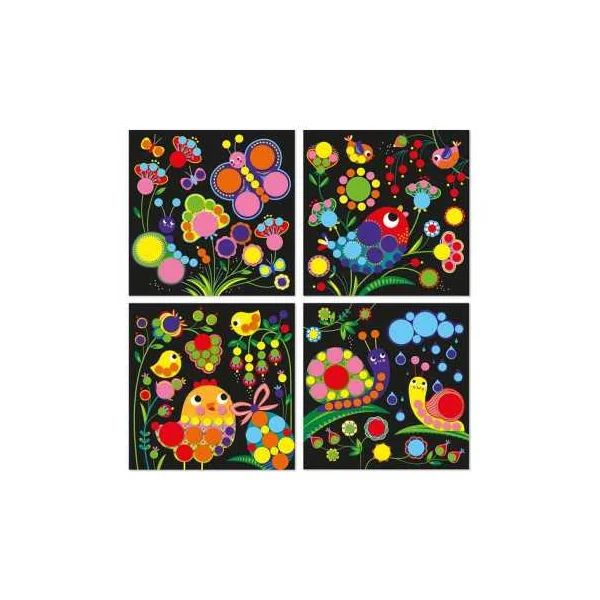 Gommettes rondes 3 ans - Janod