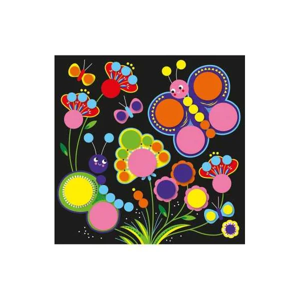 Gommettes rondes 3 ans - Janod