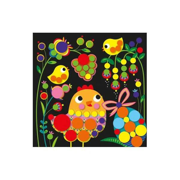 Gommettes rondes 3 ans - Janod