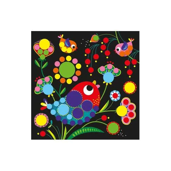 Gommettes rondes 3 ans - Janod