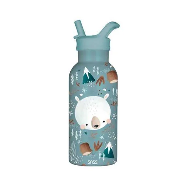 Gourde isotherme Munchy l'ours - Sassi