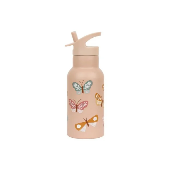 Gourde métal Butterflies - A Little Lovely Company