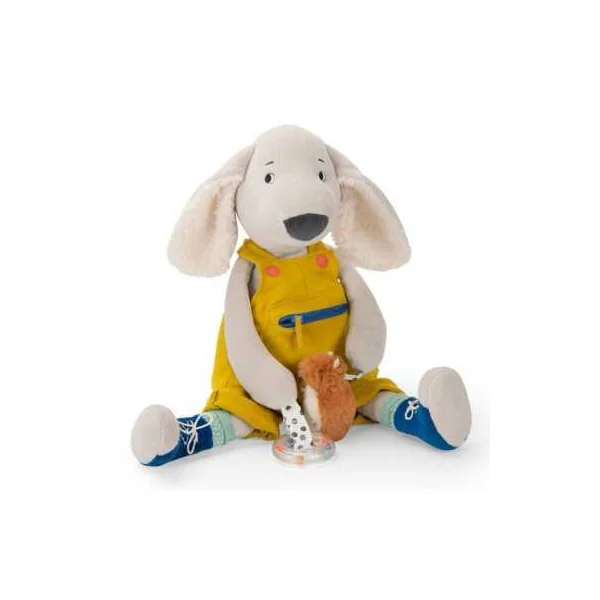 Grand chien Pilou d'activités Puce & Pilou - Moulin Roty