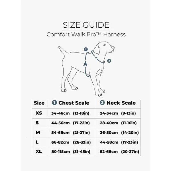 Harnais Marron pour chien - Comfort Walk Pro 3.0 - DOG Copenhagen
