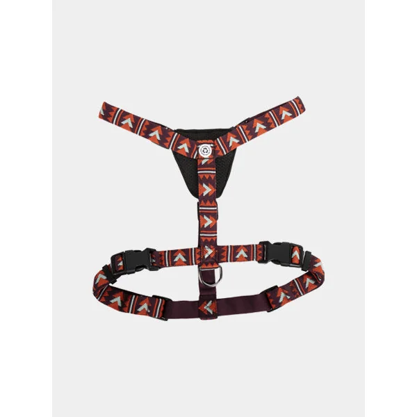 Harnais original pour chien motif Polar Night - Woolly Wolf