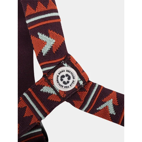 Harnais original pour chien motif Polar Night - Woolly Wolf