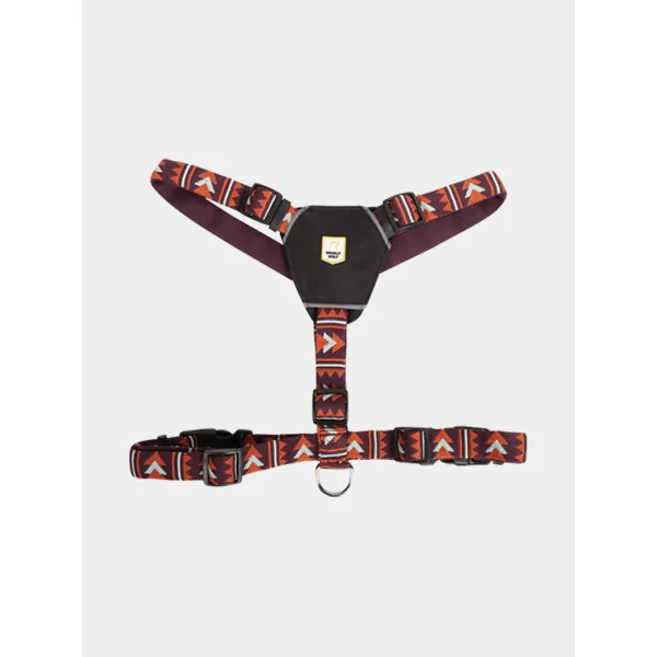 Harnais original pour chien motif Polar Night - Woolly Wolf