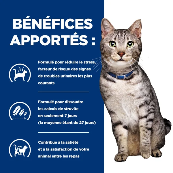 Hill's Prescription Diet - Feline - c/d Urinary Stress + Metabolic - Alimentation humide