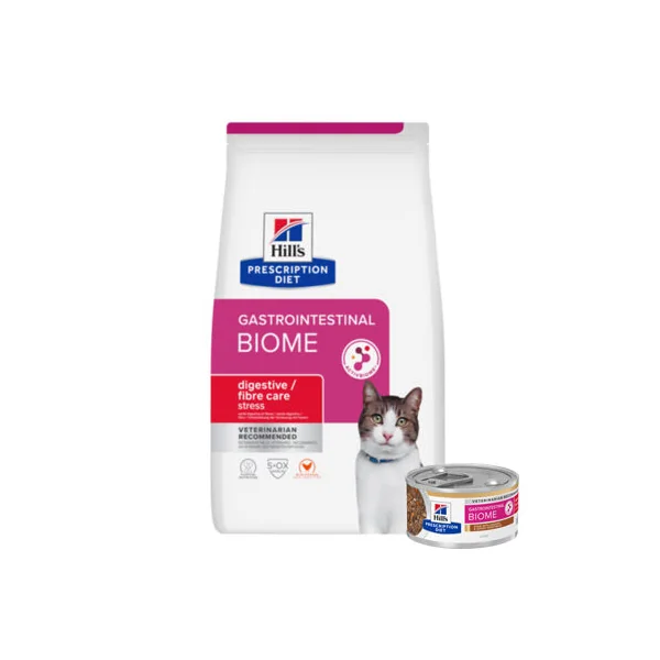 Hill's Prescription Diet - Gastrointestinal Biome Stress - Aliments pour Chat