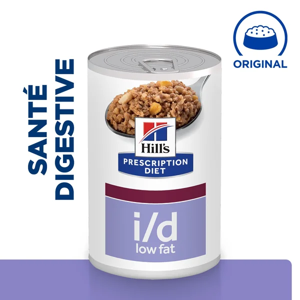 Hill's Prescription Diet i/d Digestive Care Low Fat - Boîte