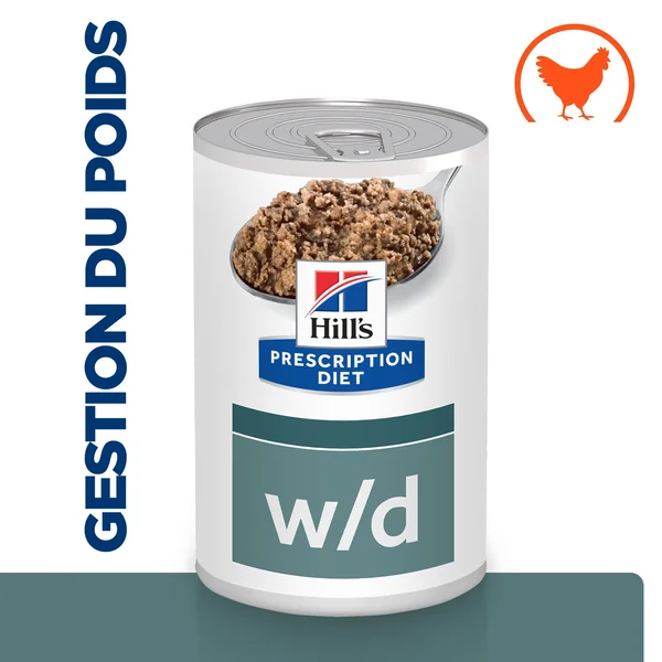 Hill's Prescription Diet w/d Diabetes Care - Canine - Boîte