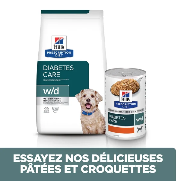Hill's Prescription Diet w/d Diabetes Care - Canine - Boîte