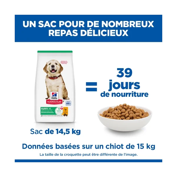 Hill's Science Plan - Large Breed - Puppy - Poulet
